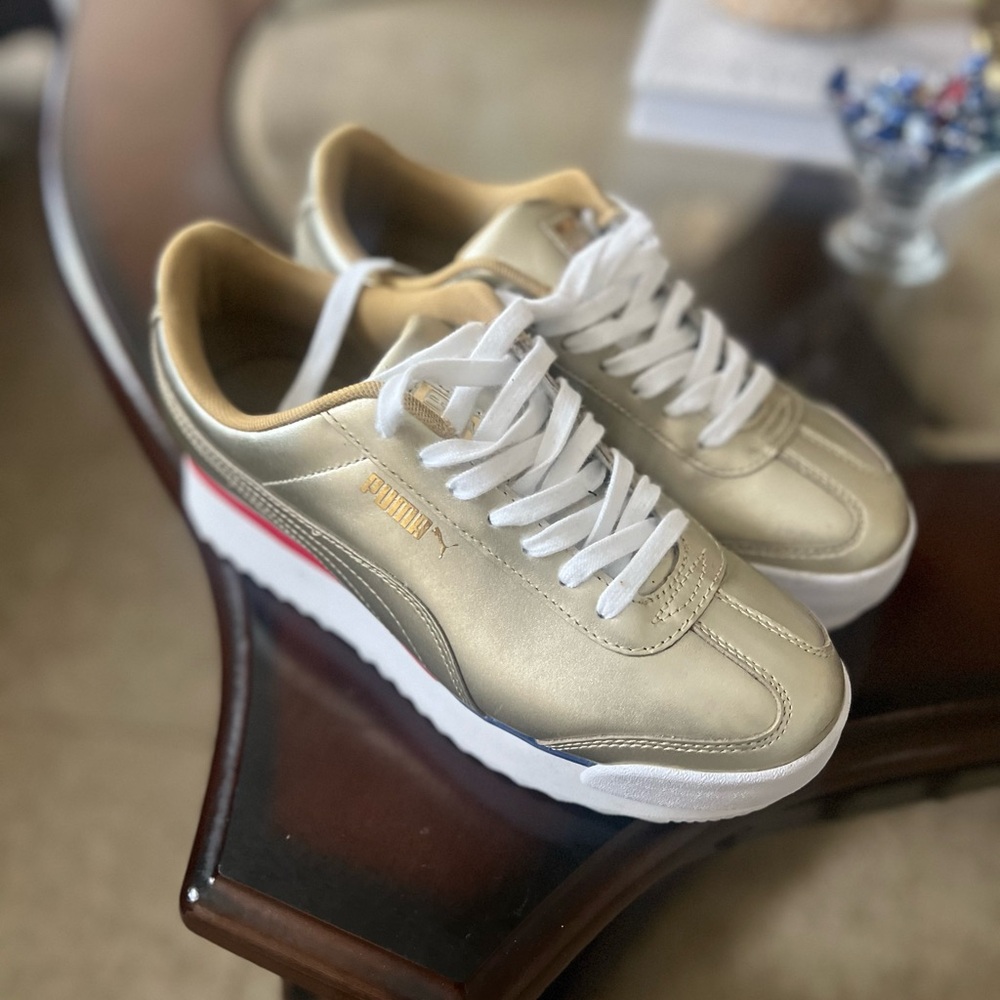PUMA Women's Gold Sneakers